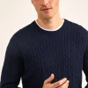 Pull Col Rond En Coton