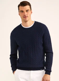 Pull Col Rond En Coton