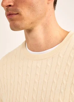 Pull Col Rond En Coton