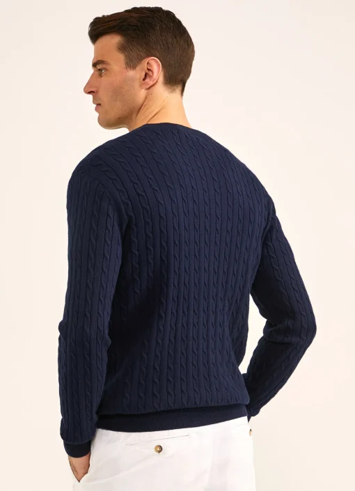Pull Col Rond En Coton