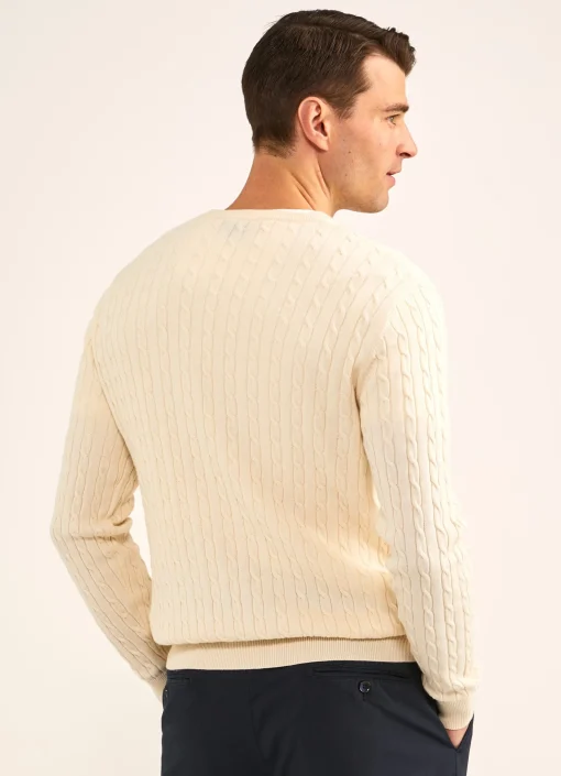 Pull Col Rond En Coton