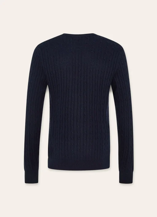 Pull Col Rond En Coton