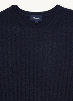Pull Col Rond En Coton