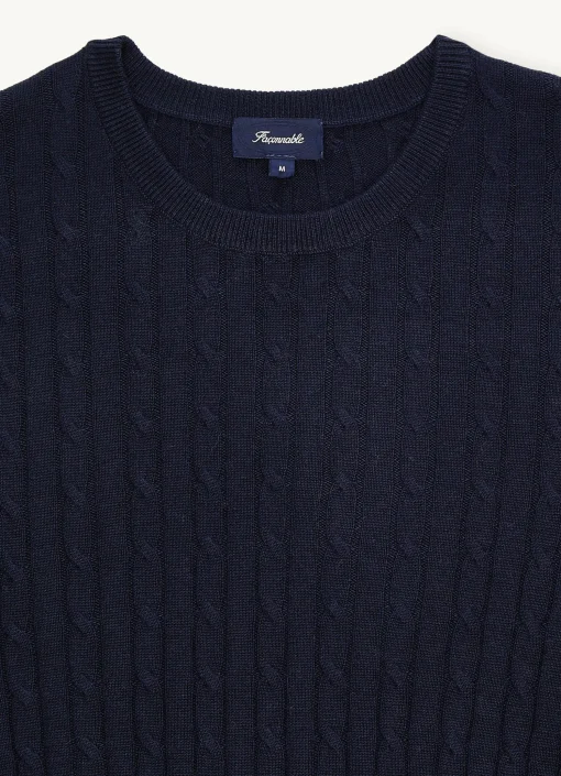 Pull Col Rond En Coton