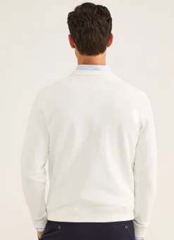 Sweat-Shirt A Poche A Rayures