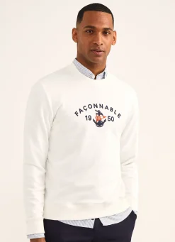 Sweat-Shirt En Coton Et Polyester