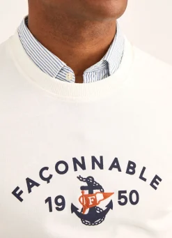 Sweat-Shirt En Coton Et Polyester