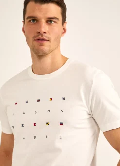 T-Shirt Imprime Nautique