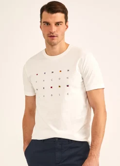 T-Shirt Imprime Nautique